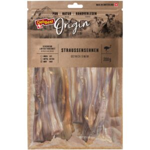 DeliBest Kausnack Origin Straussensehnen klein 200 g