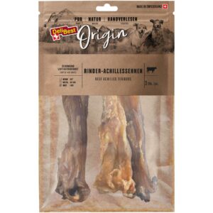 DeliBest Kausnack Origin Rinder-Achillessehnen 3 Stk.