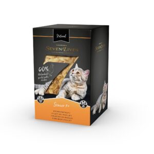 7Lives Nassfutter Senior 7+ Hühnerfilet in Hühnerbrühe, 6 x 60g