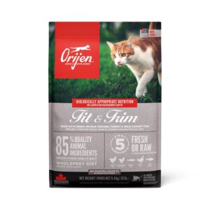 Orijen Trockenfutter Cat Fit & Trim mit Huhn, 5.4 kg