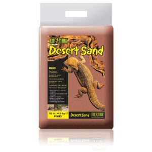 Exo Terra Bodensubstrat Desert Sand, Rot, 4.5 kg