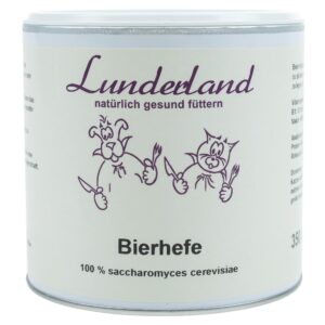 Lunderland Hunde-Nahrungsergänzung Bierhefe, 350 g