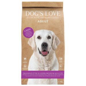 Dog’s Love Trockenfutter Adult, Lamm, 2 kg