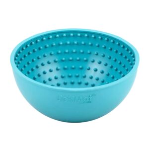 LickiMat Futtermatte Wobble 17 x 17 cm, Türkis