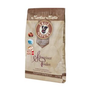 Markus Mühle Trockenfutter Dog TrueNature CH Poulet, 15 kg