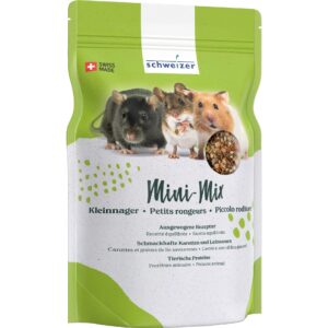 Eric Schweizer Hauptfutter Mini-Mix für Rennmäuse, Hamster & Ratten, 950 g