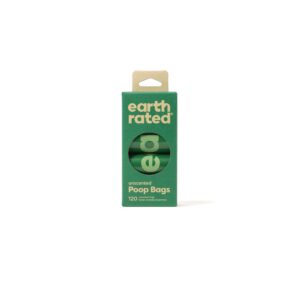 Earth Rated Hundekotbeutel 8 Nachfüllrollen, 120 Stück, ohne Duft