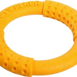KIWI WALKER Hunde-Spielzeug Ring Orange, S, Ø 13 cm