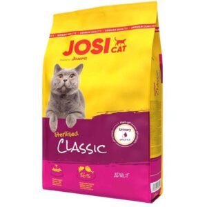 Josi Cat & Dog by Josera Trockenfutter JosiCat Sterilised Classic, Adult, 0.65 kg