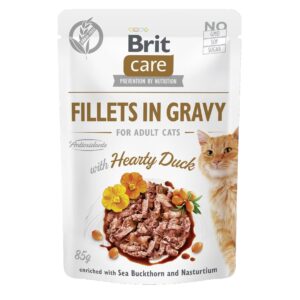 Brit Nassfutter Care Fillets Sauce Ente, 85 g