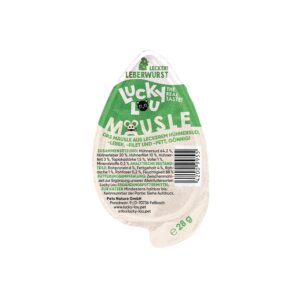 Lucky Lou Katzen-Nahrungsergänzung Mäusle Leberwurst, 28 g