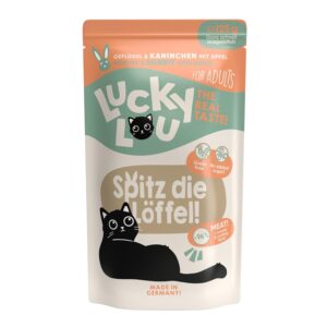 Lucky Lou Nassfutter Lifestage Adult Geflügel & Kaninchen, 125 g
