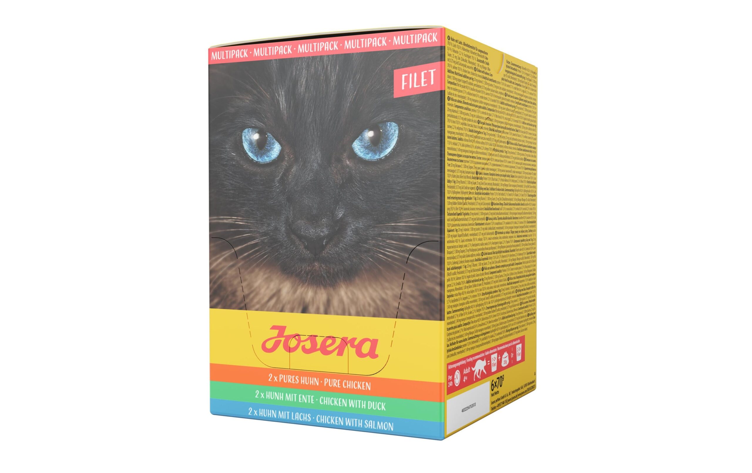 Josera Nassfutter Filet Multipack, 6 x 70 g