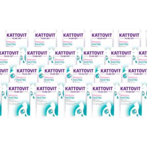 Kattovit Nassfutter Gastro Lachs und Reis, 24 x 85 g