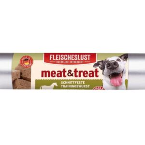 Fleischeslust Leckerli Meat & Treat Singleshot Pferd, 80 g
