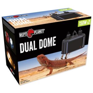 Repti Planet Reflektorlampe Dual Dome 14 cm 2 x 150 W
