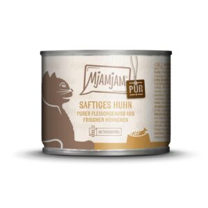 Mjamjam Nassfutter Dose Huhn pur, 200 g