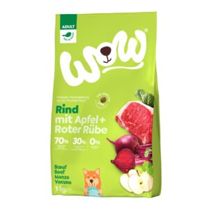 WOW Trockenfutter Minis Adult Rind, 1 kg