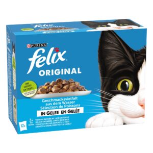 Felix Nassfutter Fisch in Gelée, 12 x 85 g