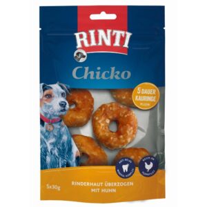 Rinti Leckerli Dauer-Kauring S, 5 x 30 g
