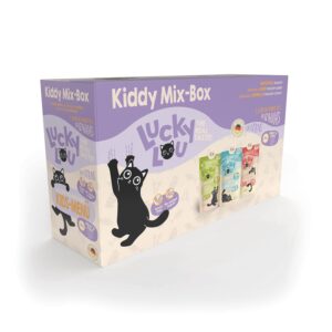 Lucky Lou Nassfutter Lifestage Kitten Kiddy Mix-Box, 12 x 125 g