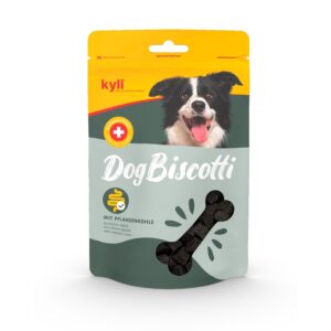 kyli Leckerli DogBiscotti mit Pflanzenkohle, 200 g