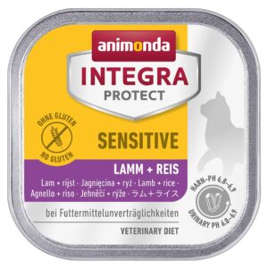 Animonda Integra Protect Nassfutter Sensitive Lamm & Reis, 100 g