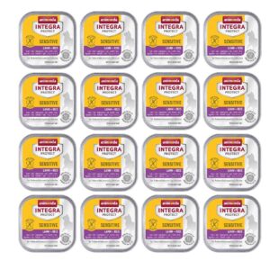 Animonda Integra Protect Nassfutter Sensitive Lamm & Reis, 16 x 100 g