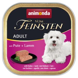 animonda Nassfutter vom Feinsten Pute & Lamm, 150 g