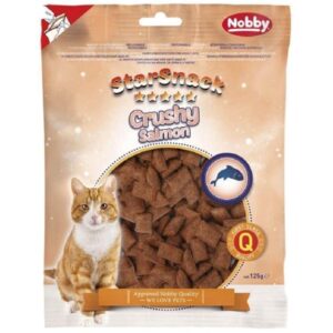 Nobby Katzen-Snack StarSnack Crushy Salmon, 125 g