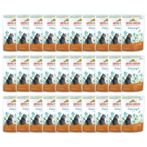 Almo Nature Nassfutter Holistic Urinary Help mit Huhn, 30 x 70 g