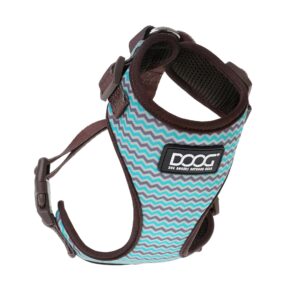 Doog Geschirr Neoflex Benji L Braun / Blau