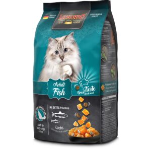 Leonardo Cat Food Trockenfutter Adult Fisch, 300 g