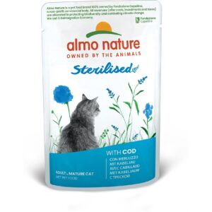 Almo Nature Holistic Functional Cat Sterilised mit Kabeljau 70 g