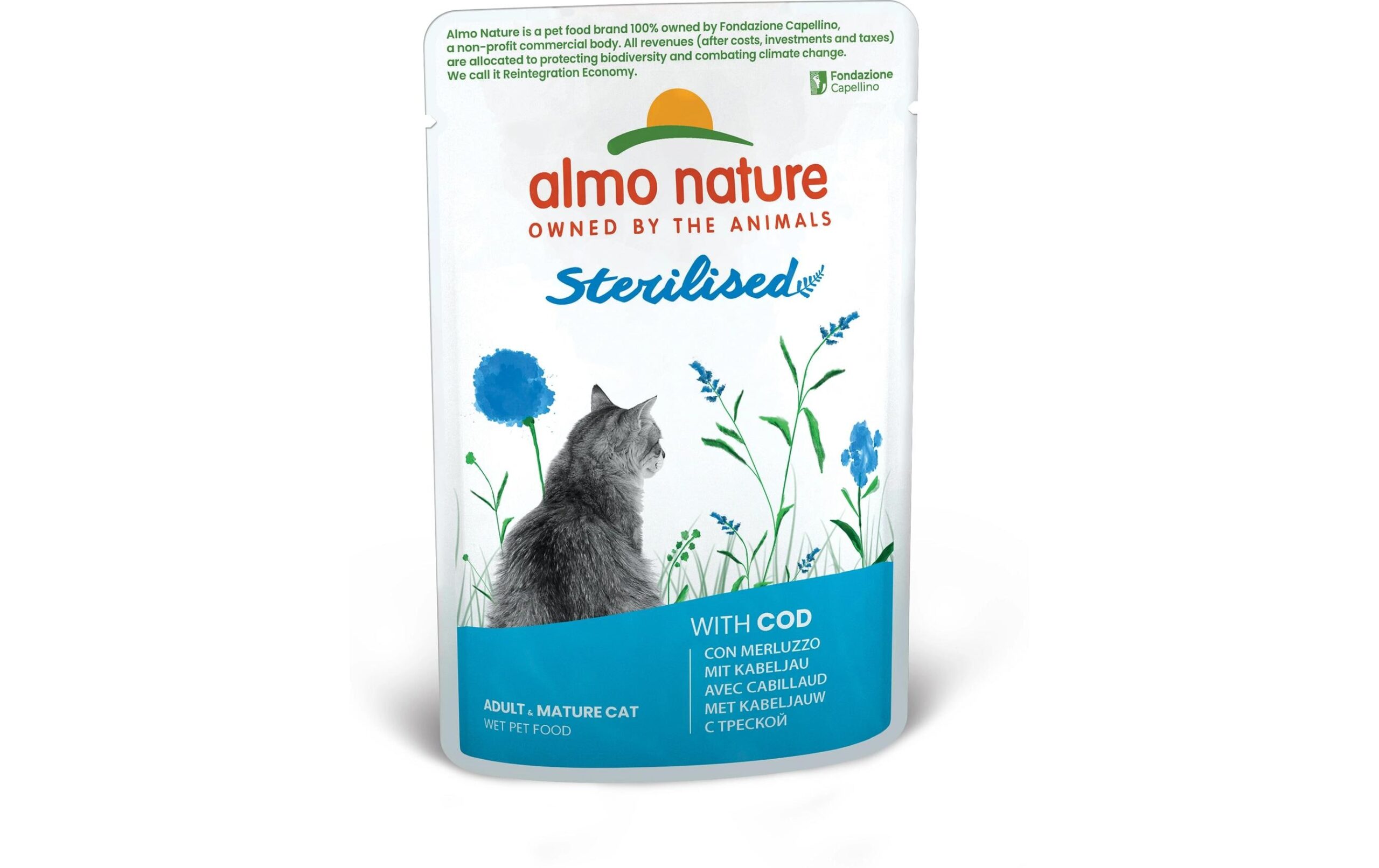 Almo Nature Holistic Functional Cat Sterilised mit Kabeljau 70 g