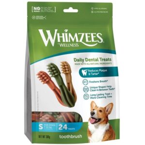 Whimzees Kausnack Zahnbürste S, 360 g
