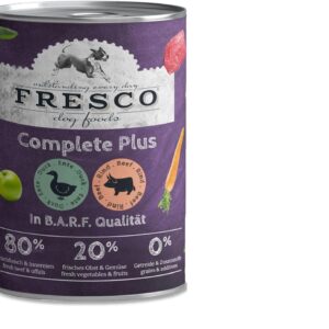FRESCO Nassfutter Complete Plus mit Ente und Rind 400g