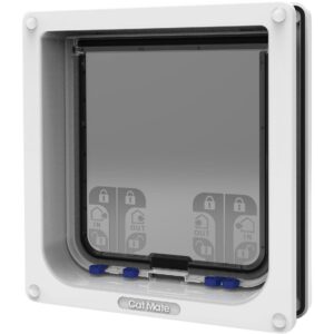 Cat Mate Freilauftür 4-Wege XL Weiss