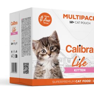 Calibra Nassfutter Life Kitten Multipack 12x 85 g