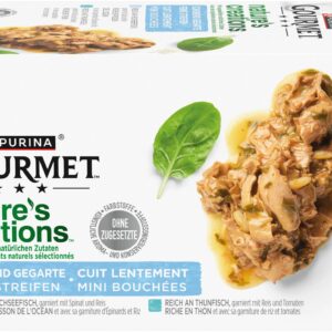 Purina Gourmet Nassfutter Gourmet Nature’s Creation Fisch, 4 x 85 g