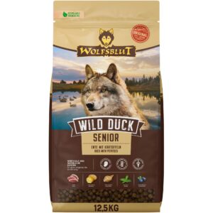 Wolfsblut Trockenfutter Dog Wild Duck Senior, 12.5 kg