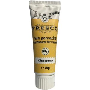 FRESCO Leckerli Naschwurst Käsecreme 75 g