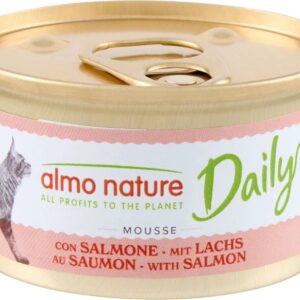 Almo Nature Nassfutter Daily Mousse mit Lachs 85g