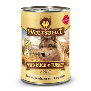 Wolfsblut Nassfutter Dog Wild Duck & Turkey, 395 g