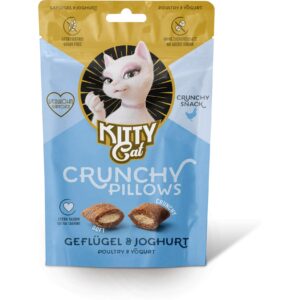 KITTY Cat KittyCat Crunchy Pillows Geflügel, Joghurt 60 g