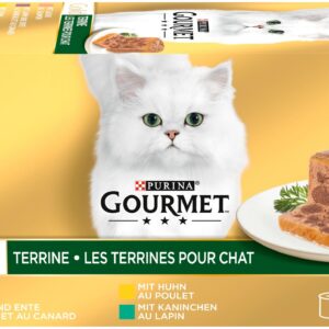 Purina Gourmet Nassfutter Gold Terrine 4 x 85 g