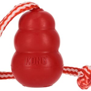 Kong Hunde-Spielzeug Classic mit Seil L