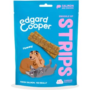 Edgard & Cooper Snack Strips Lachs und Huhn 75 g