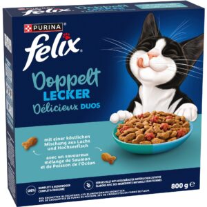 Felix Trockenfutter Doppelt Lecker Adult Fisch 800 g