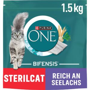 Purina ONE Trockenfutter Sterilcat Seelachs 1.5 kg